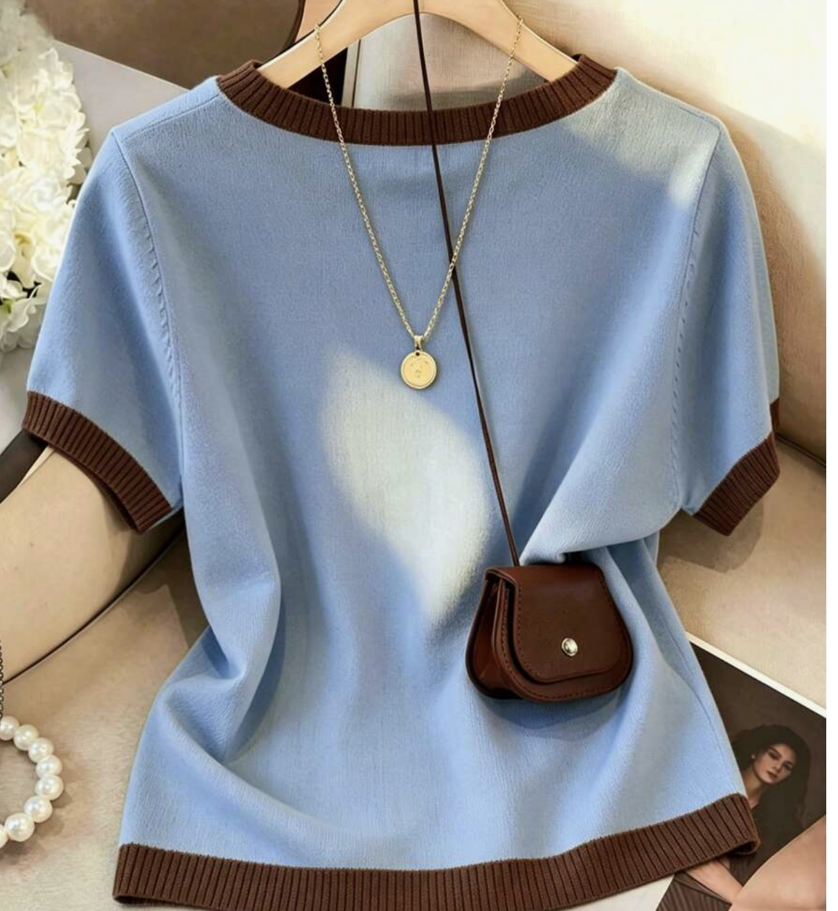 Slim Fit Knit Top
